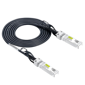 10Gtek 1.25G SFP DAC Twinax Cable - Gigabit Passive Direct Attach Copper Twinax SFP Cable for Cisco SFP-1GBASE-CU2M, Ubiquiti UniFi, Fortinet, Netgear, TP-Link and More, 2-Meter(6.6ft)