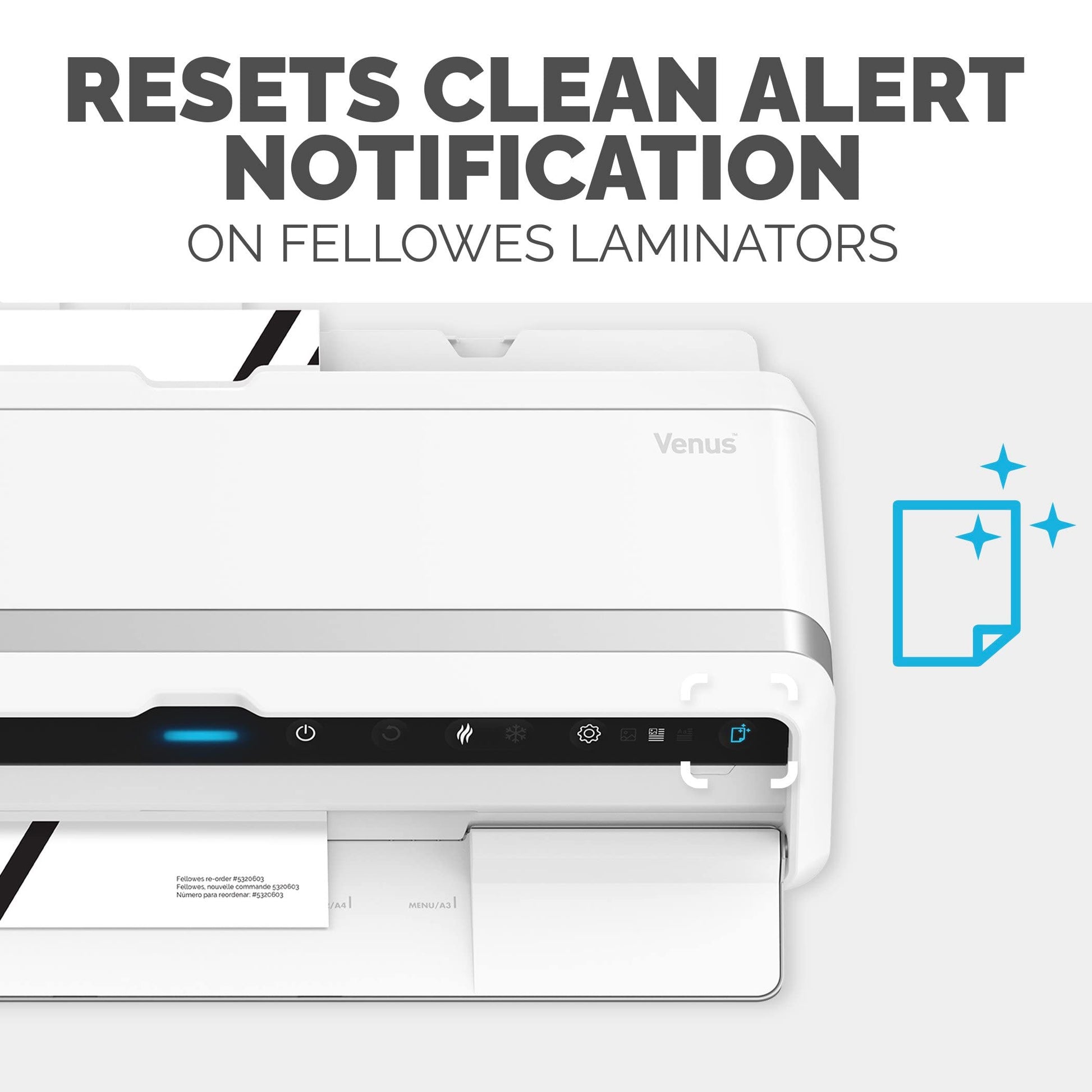 Buy now Fellowes Laminator Cleaning Sheets, 10 Pack, 8.5 x 11 in at indiglob india