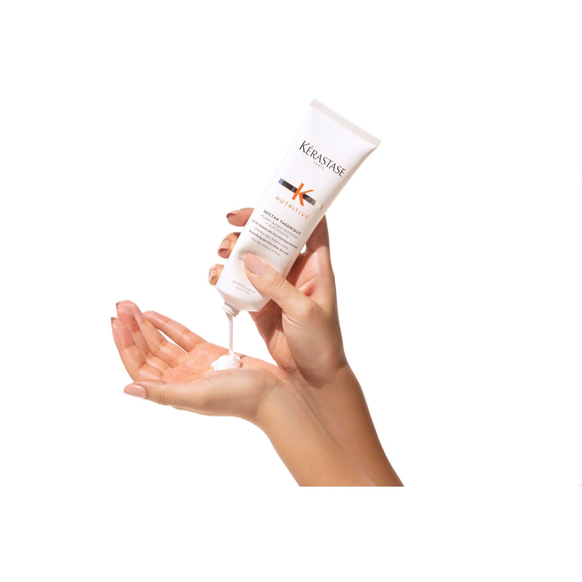 Buy now Kerastase Nectar Thermique Heat Protecting Cream - Anti-Frizz, Softness & Shine, Heat Protection, With Niacinamide, For Medium to Thick Dry Hair at indiglob india