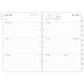 newestor 2026 Weekly & Monthly Planner Refill, 3-3/4" x 6-3/4", Jan 2026 - Dec 2026, Personal/Compact/Size 3
