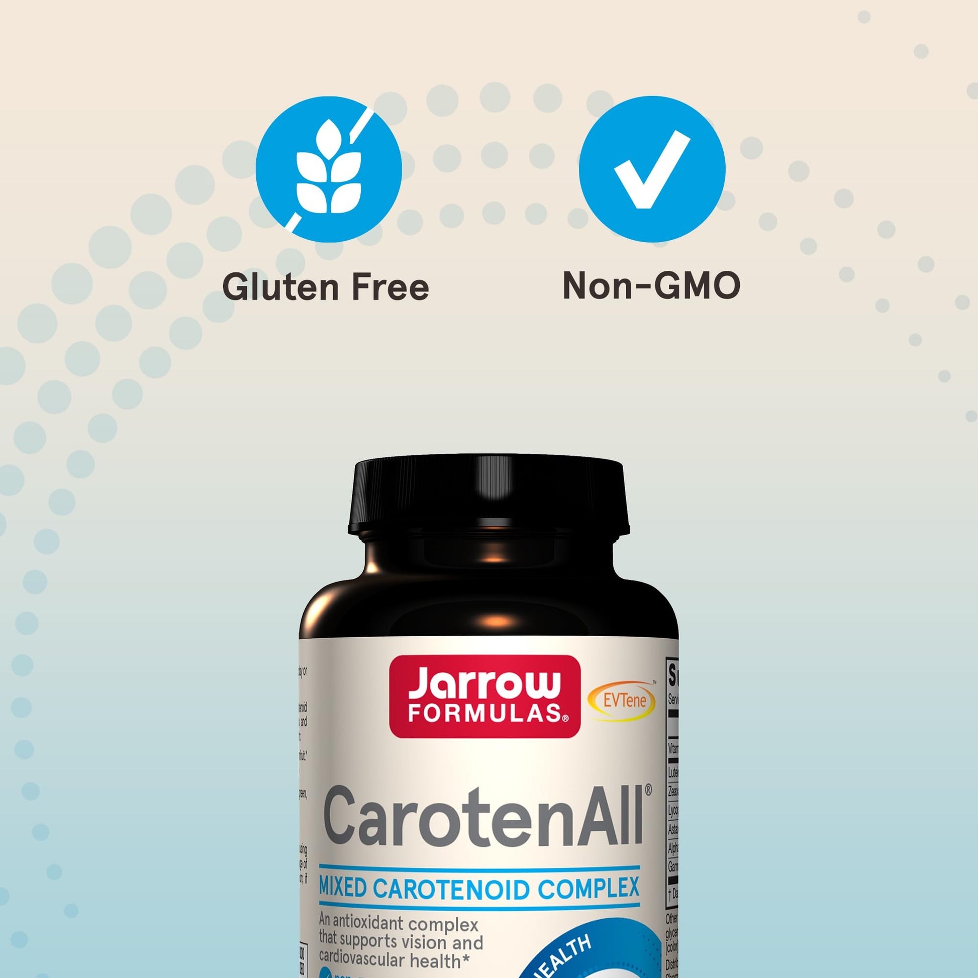 Buy now Jarrow Formulas® CarotenAll, Dietary Supplement, Antioxidant Support for Vision and Cardiovascular Health, 60 Softgels, Up to a 60 Day Supply at indiglob india