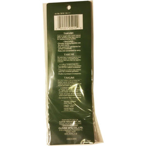 Clover Takumi Bamboo Circular 24-Inch Knitting Needles, Size 11 (3016/24-11)