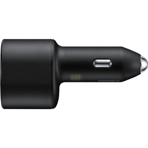 Samsung Super Fast Dual Car Charger (45W+15W) Dual Ports USB-C & USB-A - Black - EP-L5300XBEGWW