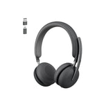 Buy now Logitech Zone 950 Premium Noise Canceling Headset with Hybrid ANC, Bluetooth, USB-C, USB-A, Certified for Zoom, Google Meet, Google Voice, and Fast Pair - Graphite at indiglob india