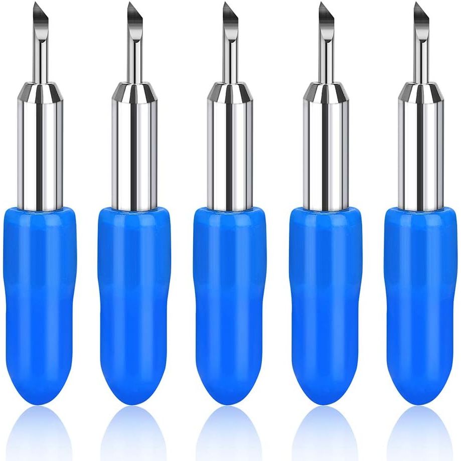 5pcs Replacement Cutting Blades for Joy Machine and Joy Xtra Smart Cutting Machine Blades, Cutting Blades,Cut Vinyl Fabric Carbide Standard Blades