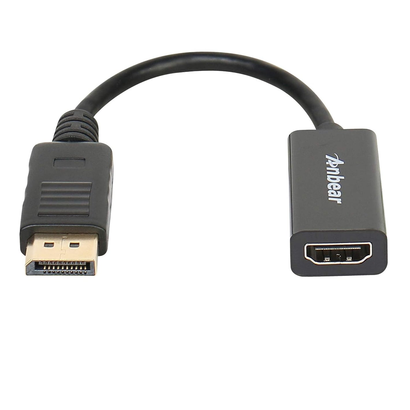 DisplayPort to HDMI, Display Port Adapter to HDMI for Desktops and Laptops Connect to HDMI Displays (1 Pack, DP)