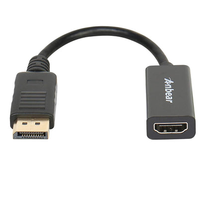 DisplayPort to HDMI, Display Port Adapter to HDMI for Desktops and Laptops Connect to HDMI Displays (1 Pack, DP)
