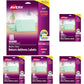 Avery Printable Return Address Labels with Sure Feed, 0.5" x 1.75", Matte Clear, 2,000 Blank Mailing Labels (05667)
