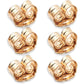 COOLJOY 14K Gold Earring Backs Ear Locking 6 Piece for Stud Ear Rings 3 Pairs