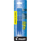 Pilot Gel Ink Refills for FriXion Erasable Gel Ink Pen, Fine Point, Blue Ink, 3 Packs 9 refills total