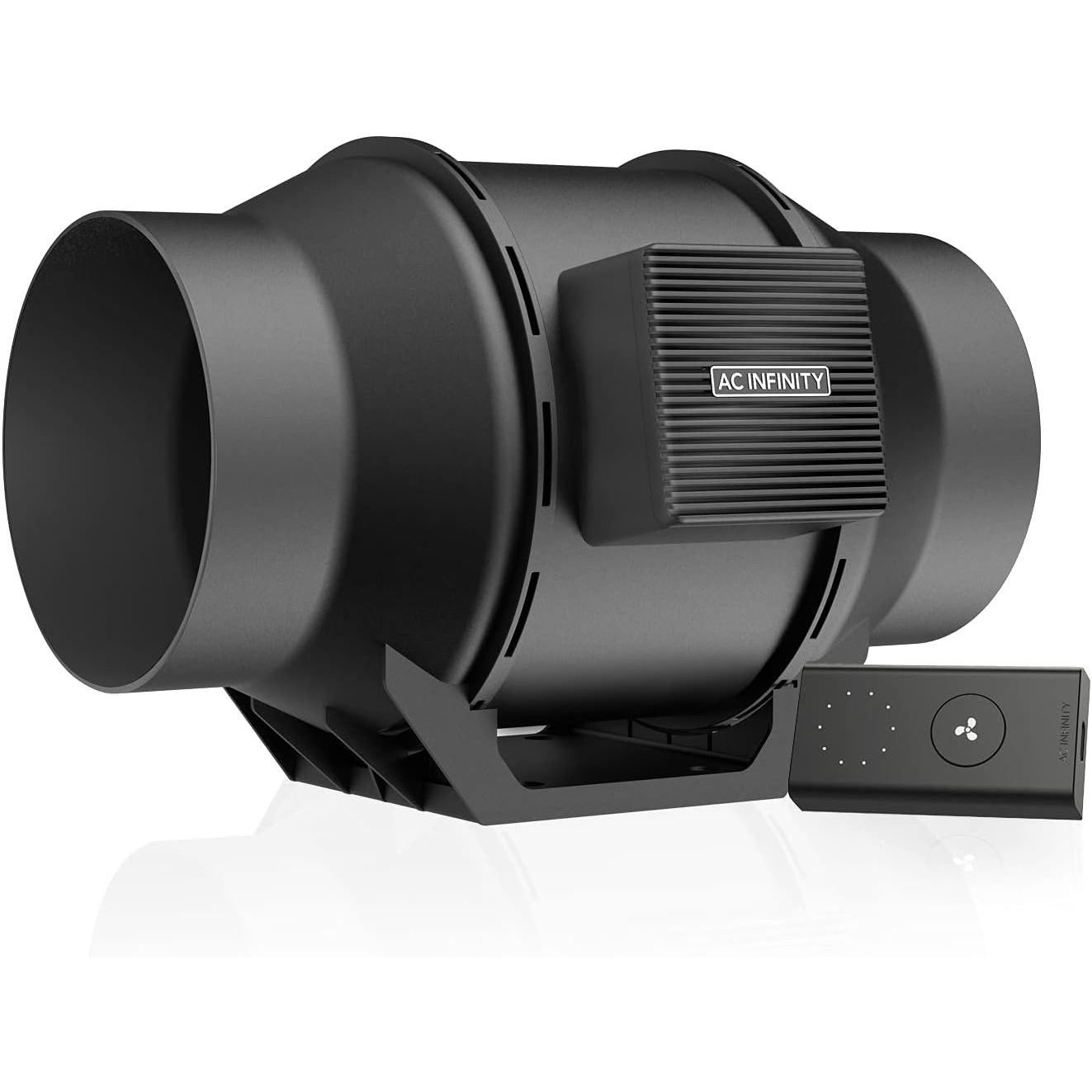 AC Infinity CLOUDLINE A6, Quiet 6” Inline Duct Fan with Speed Controller, EC Motor - Ventilation Exhaust Fan for Heating Cooling Booster, Grow Tents, Hydroponics