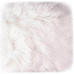 12’’ Small Faux Fur Sheepskin Cushion Soft Plush Area Rug, White Photo Background for Small Product Desktop Photography, Jewelry, Watches, Cosmetics, Ornament, Nail Art, Display and Decor (Square) - My Store