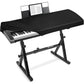 Explore Land Stretchy 88 Keys Piano Keyboard Dust Cover with Music Stand Opening for Digital Electronic Piano (Music)
