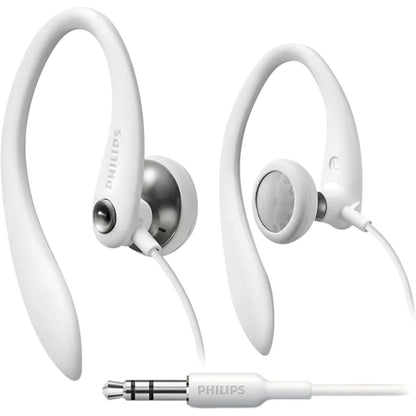 Philips SHS3200WT/37 Flexible Earhook Headphones White