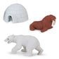 Buy now Safari Ltd Arctic TOOB With 10 Fun Figurines, Including A Harp Seal, Husky, Caribou, Arctic Rabbit, Killer Whale, Walrus, Arctic Fox, Beluga Whale, Igloo, And Polar Bear – For Ages 3 and Up at indiglob india