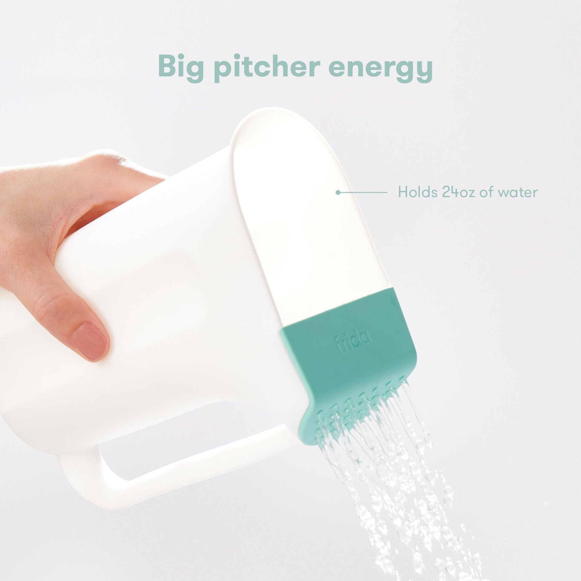 Buy now Frida Baby Control The Flow Bath Rinse Cup, Tear Free Rinser to Wash Hair and Body with Easy Grip Handle and Removable Rain Shower, Made in USA at indiglob india