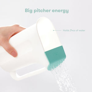 Buy now Frida Baby Control The Flow Bath Rinse Cup, Tear Free Rinser to Wash Hair and Body with Easy Grip Handle and Removable Rain Shower, Made in USA at indiglob india