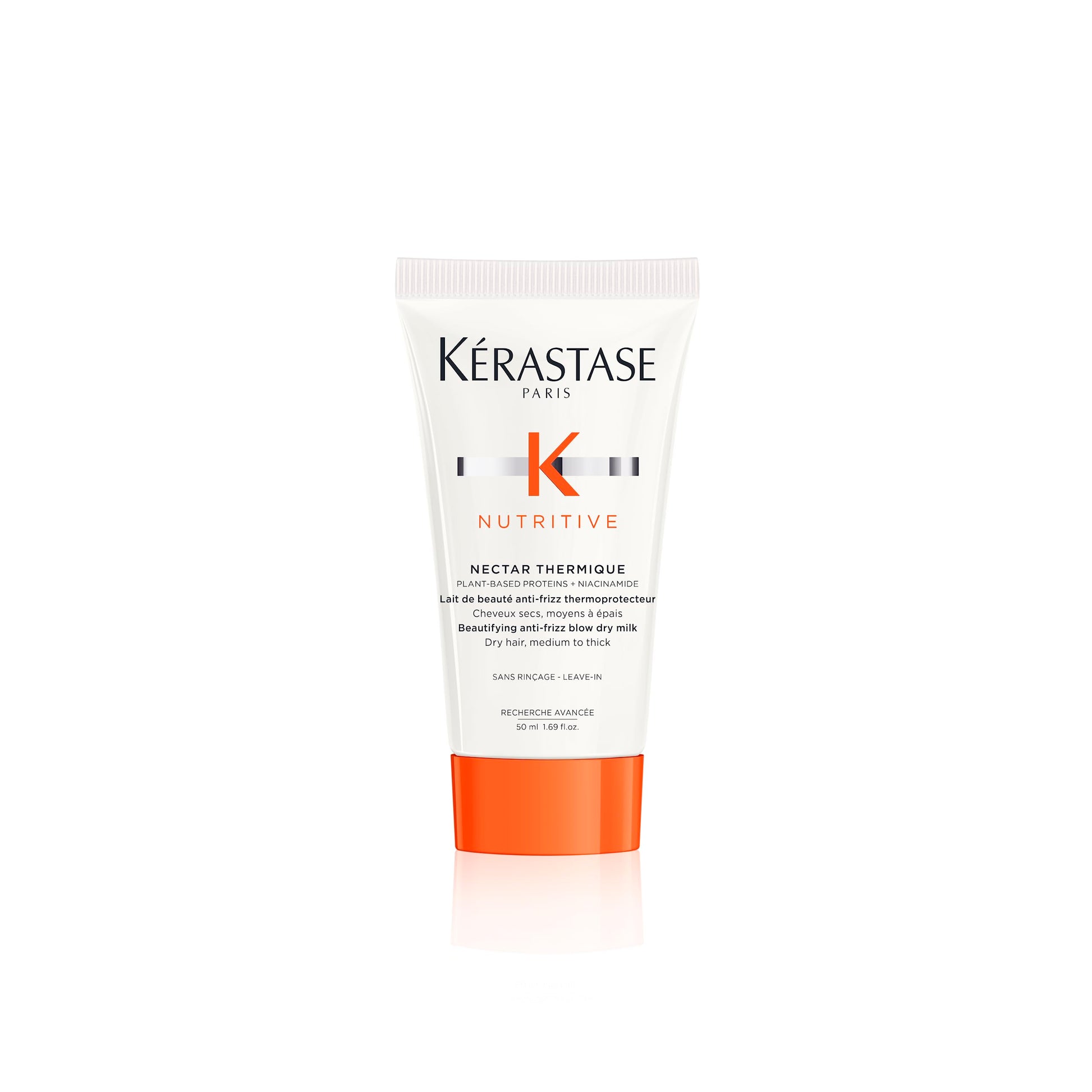 Buy now Kerastase Nectar Thermique Heat Protecting Cream - Anti-Frizz, Softness & Shine, Heat Protection, With Niacinamide, For Medium to Thick Dry Hair 1.69 Fl Oz (Pack of 1) at indiglob india