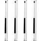 GSE Games & Sports Expert 58" 2-Piece Fiberglass Graphite Composite Billiard Pool Cue Sticks (Several Colors Available, Weight from 18oz, 19oz, 20oz, 21oz)