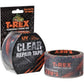 T-REX Ferociously Strong Repair Tape, Sticks to Wet Surfaces, All Weather and UV Resistant, 1.88" x 9 Yards, Clear, 1-Roll (241535)