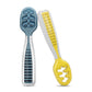 Buy now NumNum Baby Spoons Set, Baby Essentials Pre-Spoon GOOtensils for 6+ Months, First Stage Self-Feeding Spoons for Baby Led Weaning (BLW), Silicone Toddler Utensils, BPA-Free, 2 Pack Gray/Green 14 - Blue Yellow 2 Spoons at indiglob india