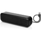 USB Mini Speaker Computer Speaker Powered Stereo Multimedia Speaker for Notebook Laptop PC(Black)