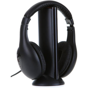 HiFi Wireless RF Headphones for FM Radio,Monitor,MP3,PC,TV,Audio Mobile Phones