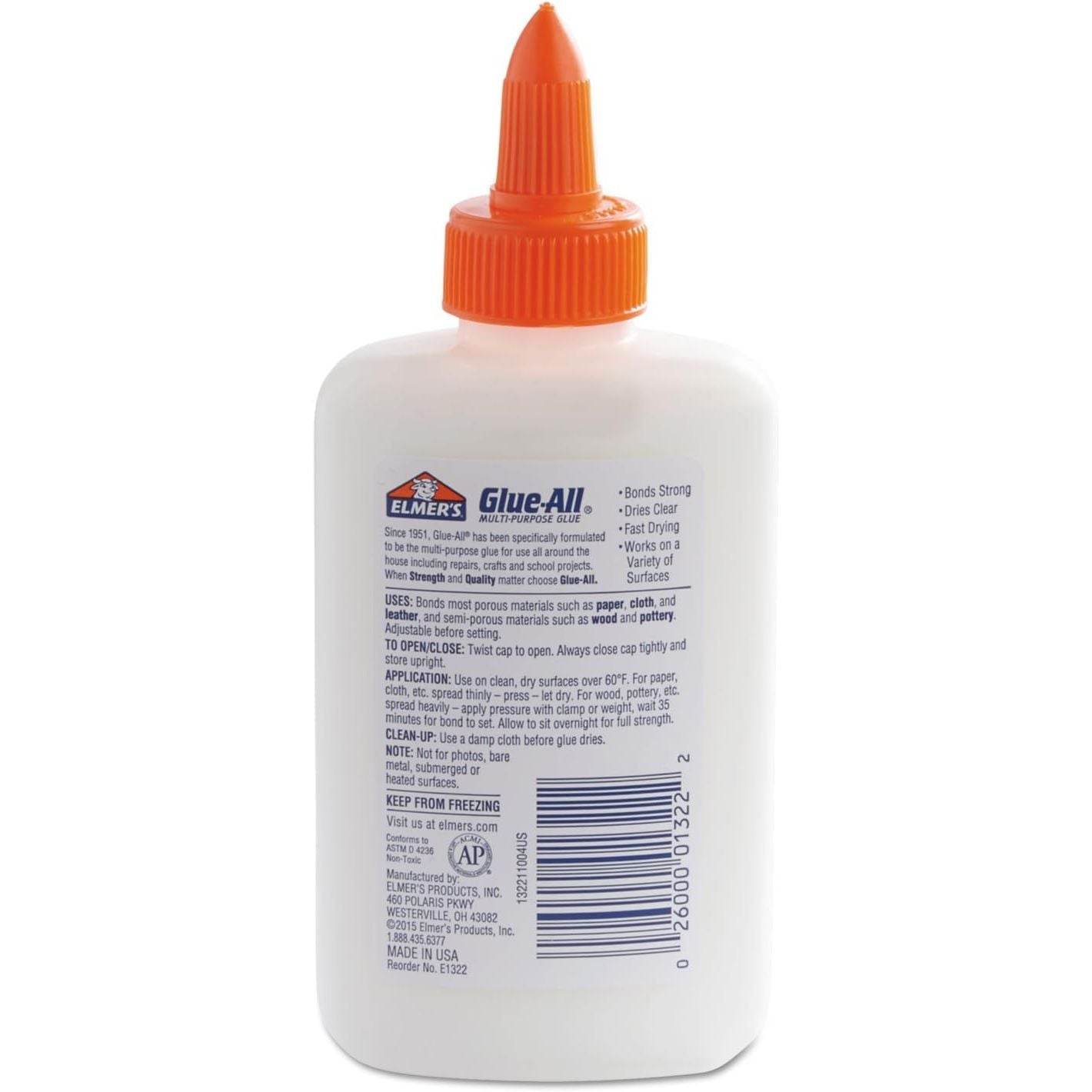 Elmer's All Multipurpose White Glue, 4 oz - My Store