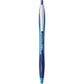 BIC Glide Blue Retractable Ballpoint Pens, Medium Point (1.0mm), 2-Count Pack, Ultra Smooth Writing Blue Pens