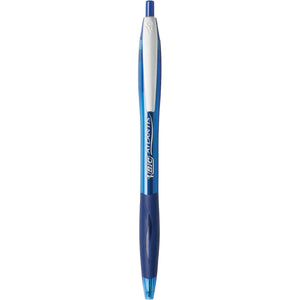 BIC Glide Blue Retractable Ballpoint Pens, Medium Point (1.0mm), 2-Count Pack, Ultra Smooth Writing Blue Pens