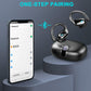 Wireless Earbud Sport, Bluetooth 5.3 Headphones with Noise Cancelling Mic, 75H HiFi Stereo Over Ear Bud with LED Display and USB-C, IP7 Waterproof Earphones, Button Control, for iOS/Android