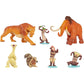 The Ice Age Adventures of Buck Wild Collector 7-Piece Figure Set with Manny, Diego, Sid, Scrat, Buck, Crash, and Eddie, Kids Toys for Ages 3 Up, Amazon Exclusive by Just Play