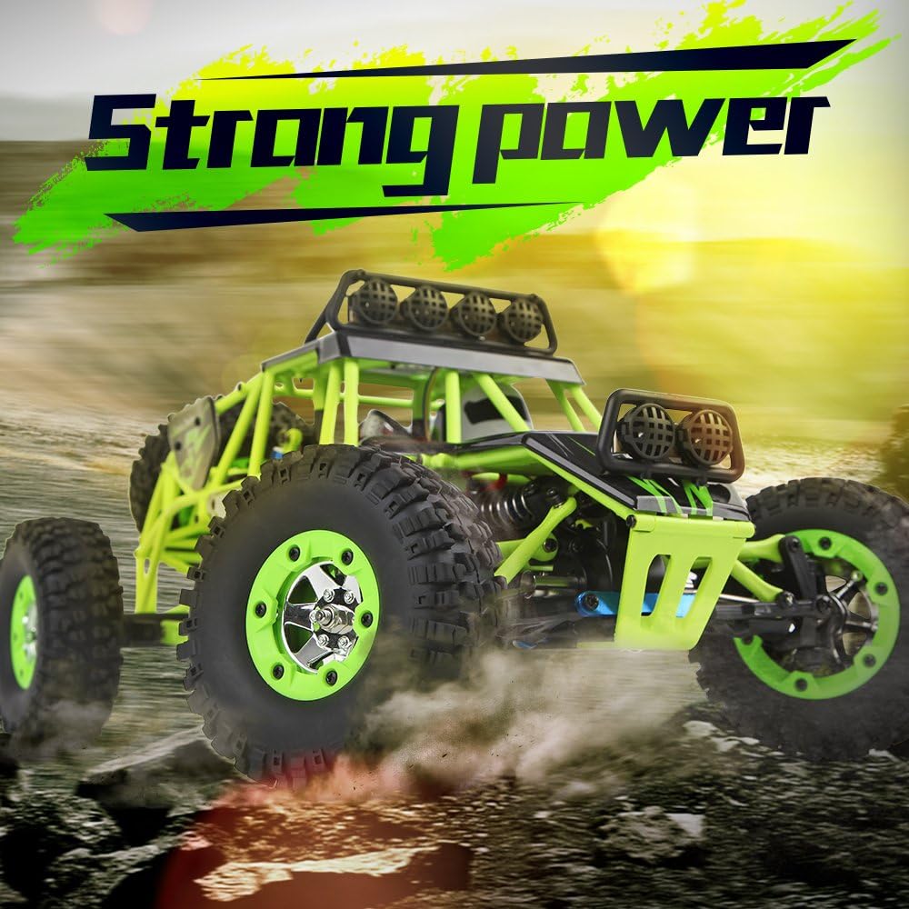 Buy now WLtoys RC Cars 1/12 Scale 2.4G 4WD High Speed Electric All Terrain Off-Road Rock Crawler Climbing Buggy RTR for Kids and Adults at indiglob india