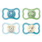 MAM Air Baby Pacifier, for Sensitive Skin, Sterilizer Case, 2 Pack, 16+ Months, Boy