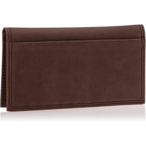 Timberland PRO Men's Leather Long Bifold Rodeo Wallet with RFID