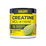 Buy now CON-CRET Creatine HCl Powder | Muscle, Cognitive, Cellular Energy Support | No Bloating or Cramps | USA Made & NSF Certified | Lemon Lime (64 Serving) at indiglob india