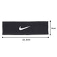 Nike Fury Headband, Black, 2.0(OSFM, Black/White)