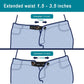 15Pcs Waist Extender for Pants Jeans: Elastic Waistband Button Expander for Women Men - My Store