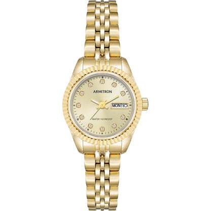 Armitron Women's Genuine Crystal Accented Bracelet Watch, 75-2475
