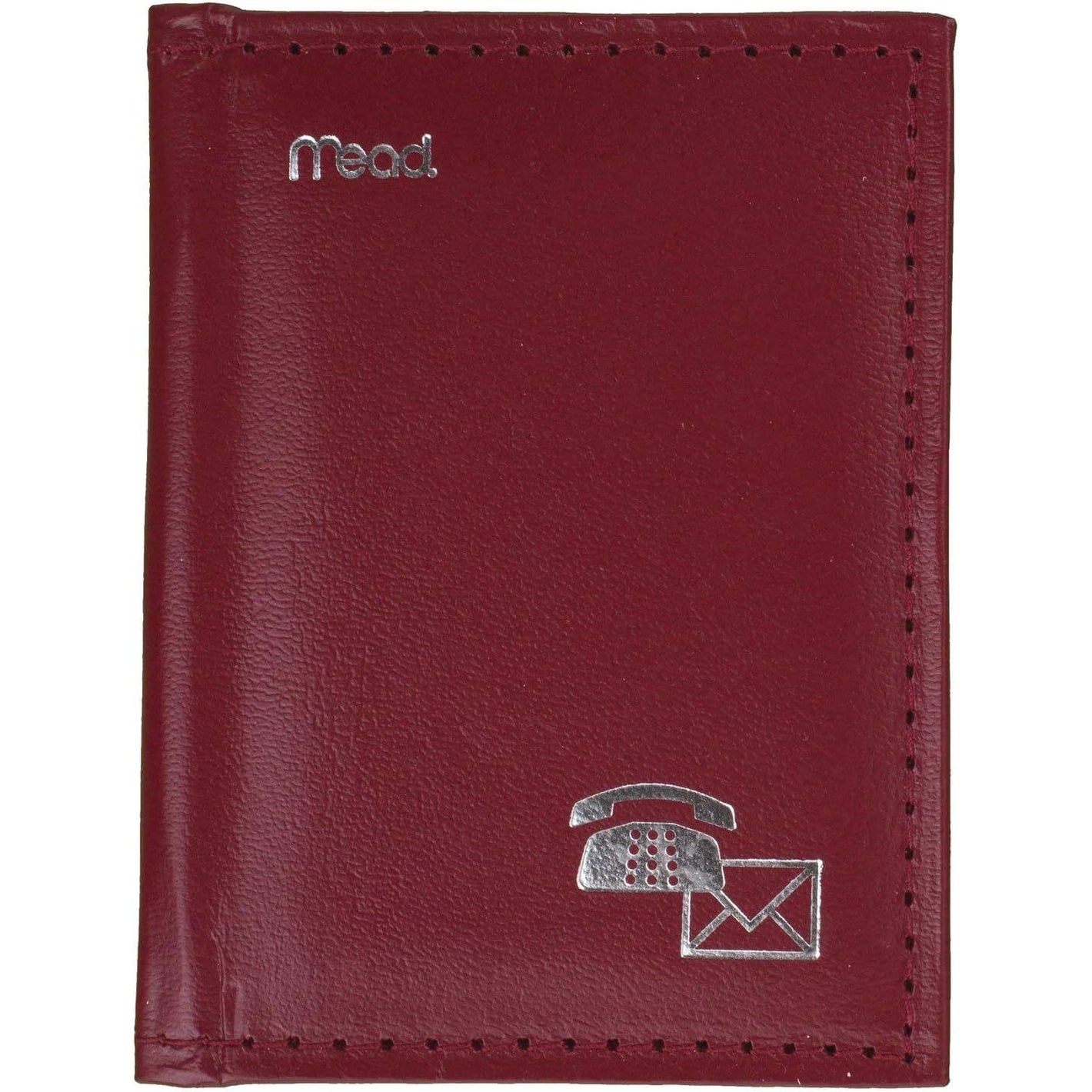 Mead Telephone & Address Book, 3" x 4", 384 Entries, Color Will Vary (67142)