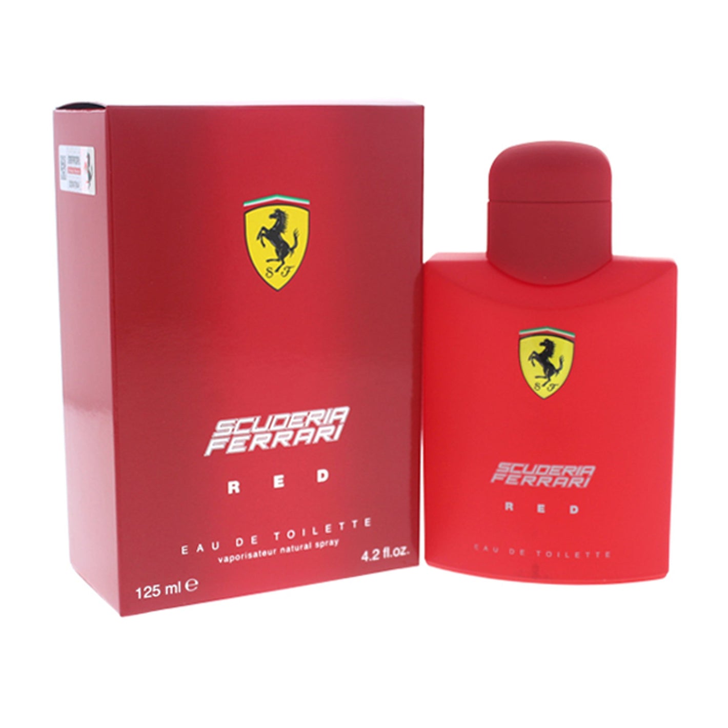 Buy now Ferrari Scuderia Red Eau De Toilette Spray, Citrus, 4.2 Oz at indiglob india