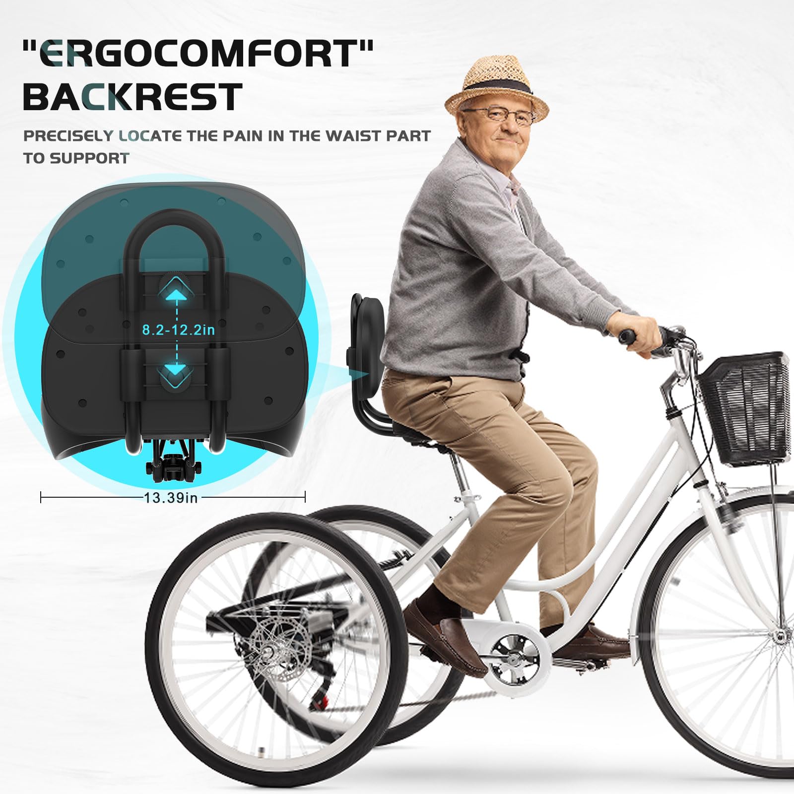 Buy now Bicycle Seat, Bike Seat for Women Men Extra Comfort Wide, Oversized Comfortable Seats Saddle for Peloton Bikes, Fit for Exercise Bikes, Electric Bikes, Mountain Bikes, Cruiser Bikes at indiglob india