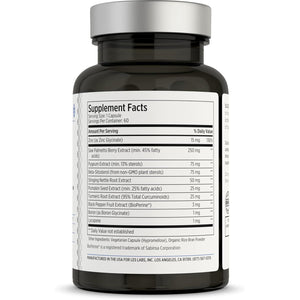 LES Labs Prostate Health – Prostate Support, Urinary Tract Health, Fewer Bathroom Visits & Improved Sleep – Saw Palmetto, Pygeum, Beta Sitosterol & Nettle Root – Non-GMO Supplement – 60 Capsules