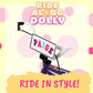Buy now Ride Along Dolly Kid's Bicycle Customizable License Plate -Make Your Own Bike Name Plate -Includes Over 150 Letter and Cute Number Stickers Decals, Fits Most Bikes -Holiday Stocking Stuffer for Girls at indiglob india