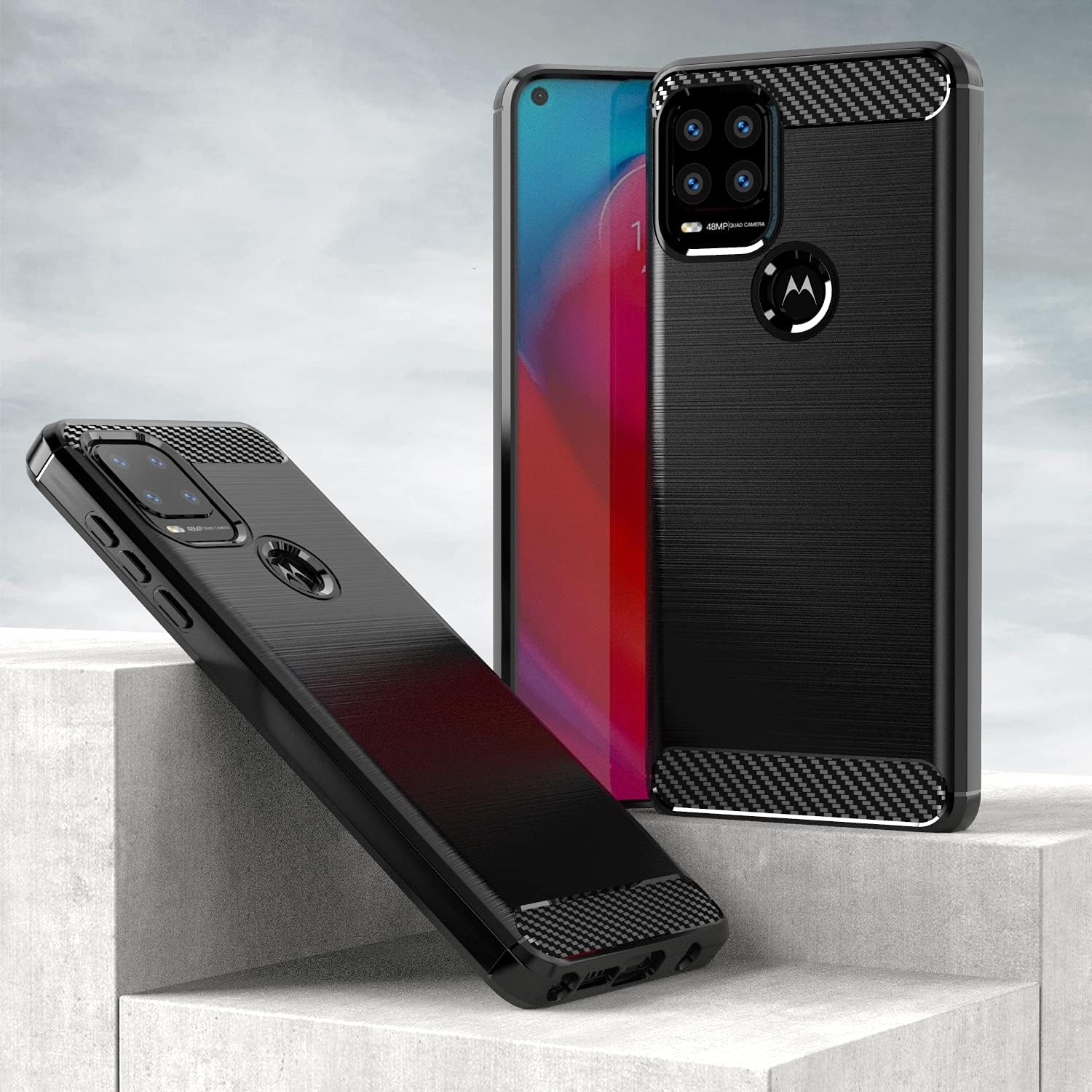 Buy now for Moto G Stylus 5G case,Motorola G Stylus 5G 2021 case,with HD Screen Protector, Soft TPU Slim Fashion Non-Slip Protective Phone Case Cover for Motorola Moto G Stylus 5G (2021), Black at indiglob india