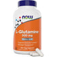NOW Foods Supplements, L-Glutamine 500 mg, Nitrogen Transporter*, Amino Acid, 120 Veg Capsules