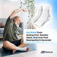 AmRelieve® Soothesocks Compression Socks, Support Socks for Women Compression and Men, White