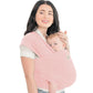 Buy now KeaBabies Baby Wrap Carrier - All in 1 Original Baby Carrier Newborn to Toddler Sling, Easy to Wear, Hands Free Bonding, Lightweight, Breathable Infant Wraps (Classic Gray) One Size (Pack of 1) Dusty Pink at indiglob india
