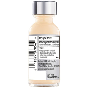 L’Oréal Paris Makeup True Match Super-Blendable Liquid Foundation, Porcelain W1, 1 Fl Oz,1 Count