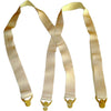 Hold Up Suspenders for Men - Hidden Men's Suspenders - Undergarment Comfort & Convenience - Airport Friendly - Tan 1 1/2" Xl